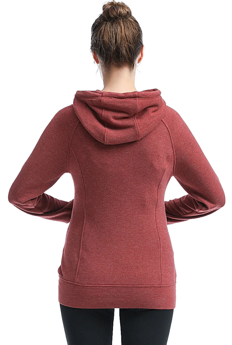 Kimi   Kai Maternity "Posie" Active Nursing Hoodie