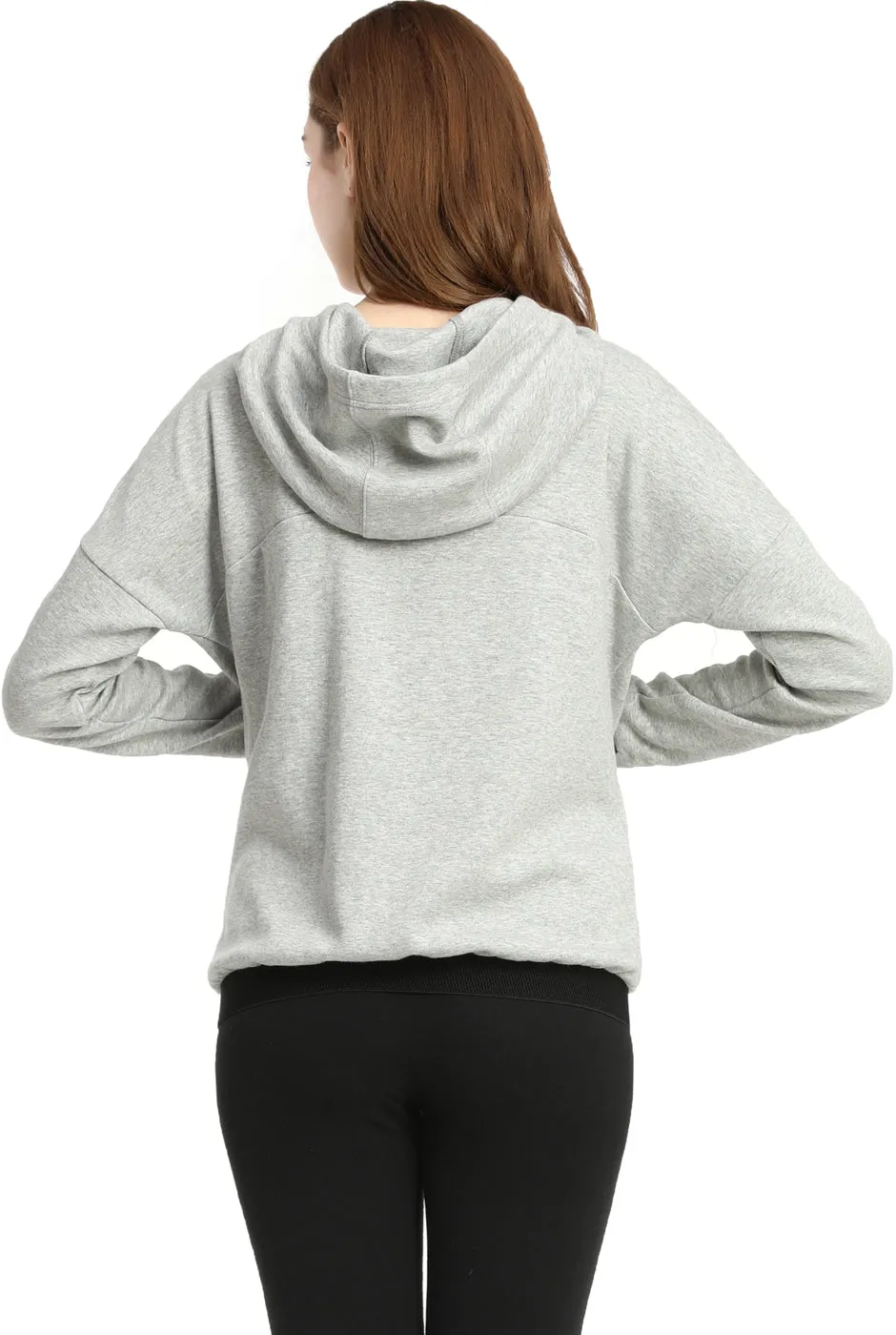 Kimi   Kai Maternity "Samara" Cowl Neck Nursing Hoodie