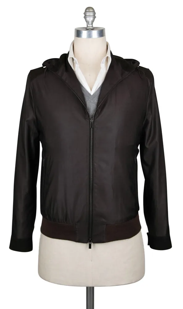 Kiton Brown Windbreaker