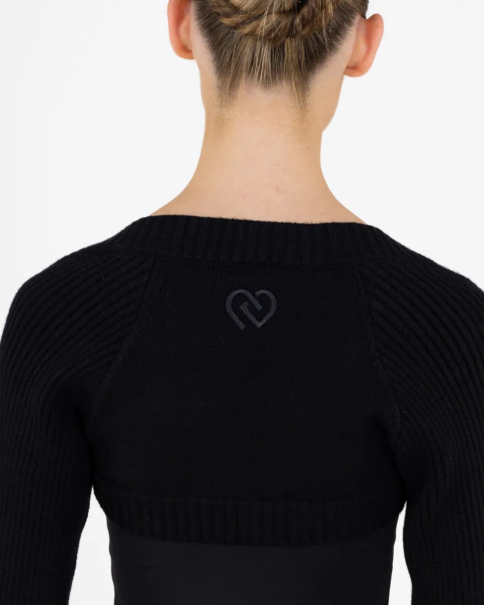 Knit Bolero Noir Black
