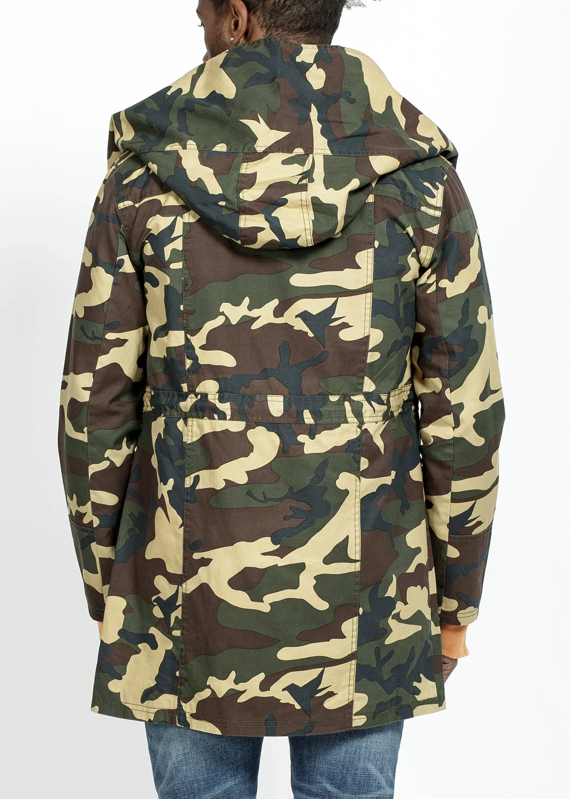 Konus Men's Pocket Front Utility Camo Jacket