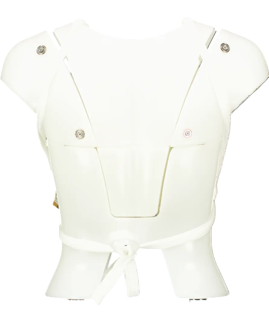 La Vie Bohemienne White Tie Up Bikini Style Top One Size