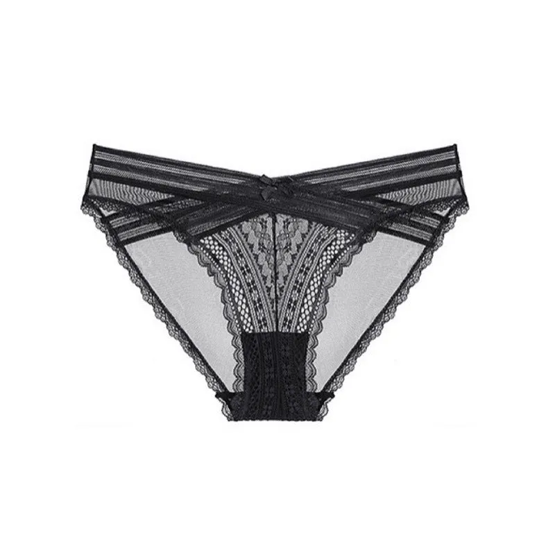 Lace and Ruffle Trim Panties