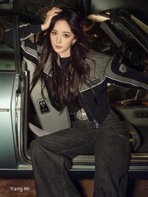 Lapel Denim Jacket