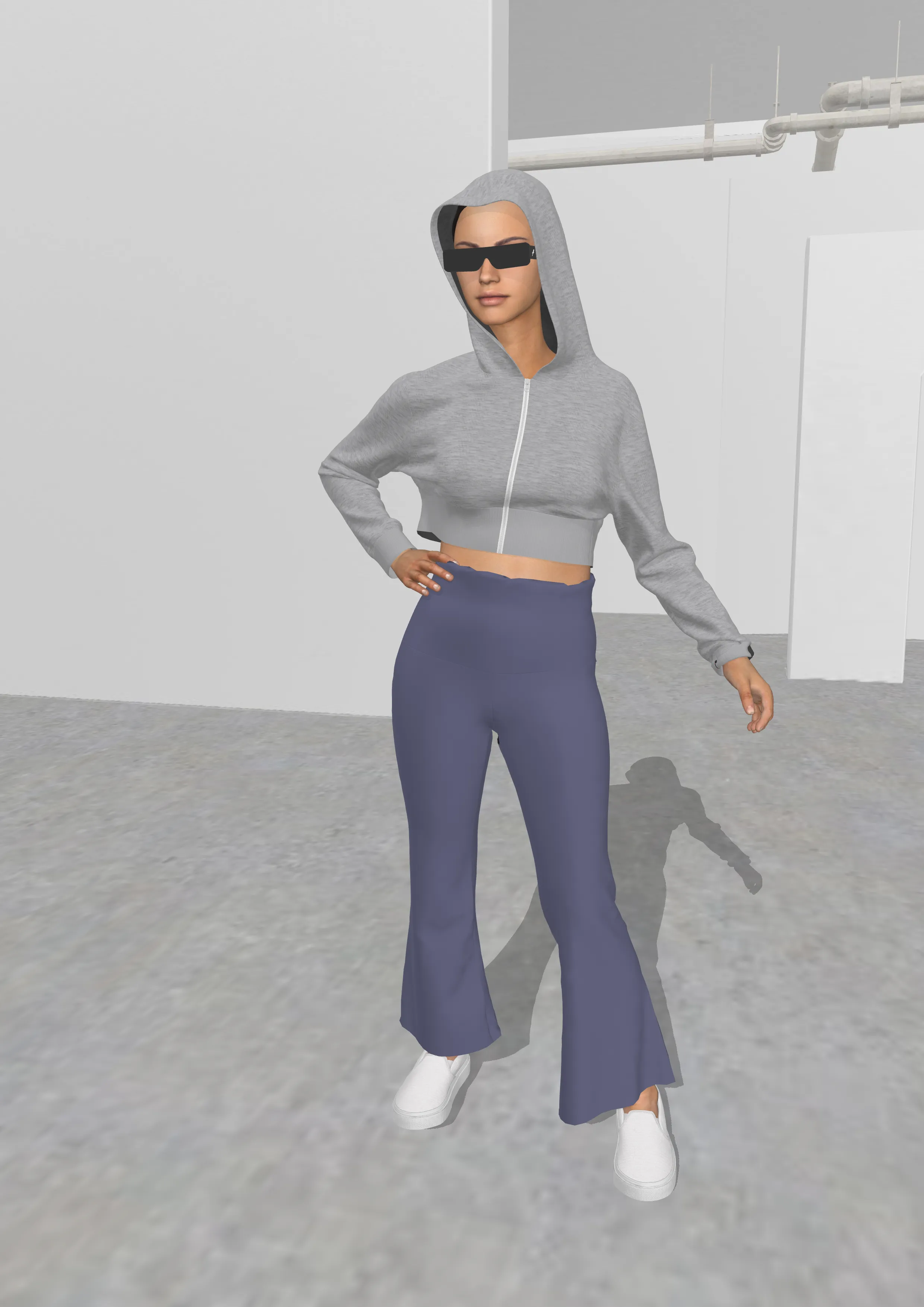 Lavender Flare Yoga Pants *FINAL SALE*