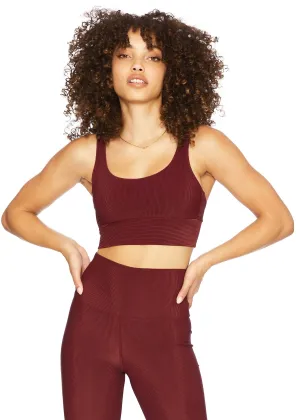 Leah Top (Oxblood)