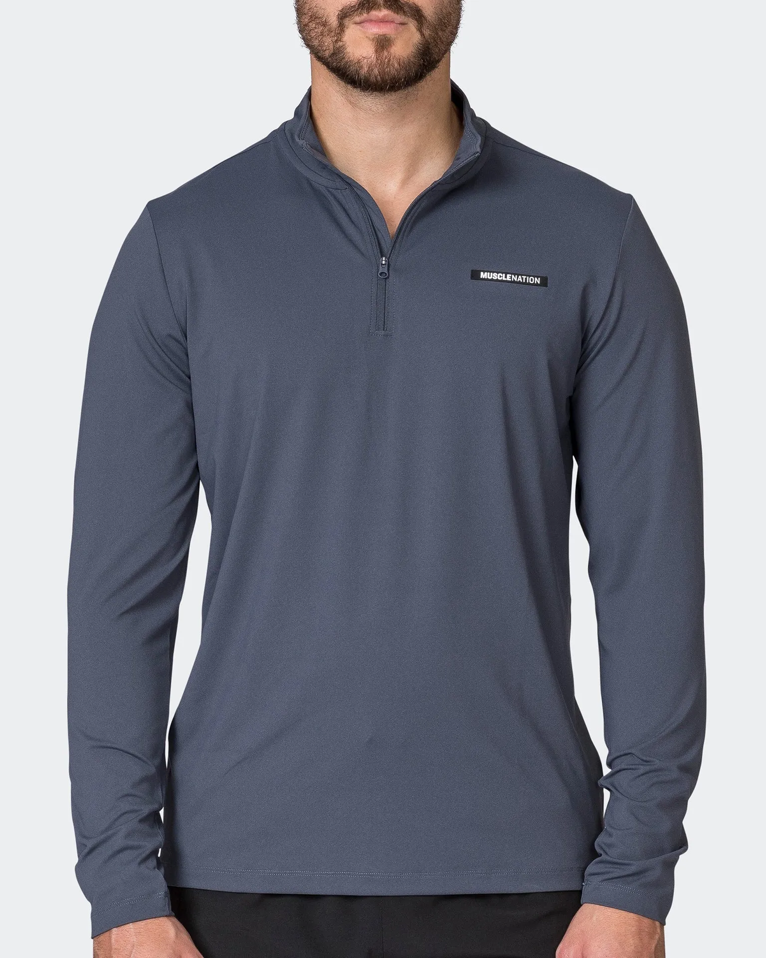Legacy Long Sleeve Quarter Zip - Thunder