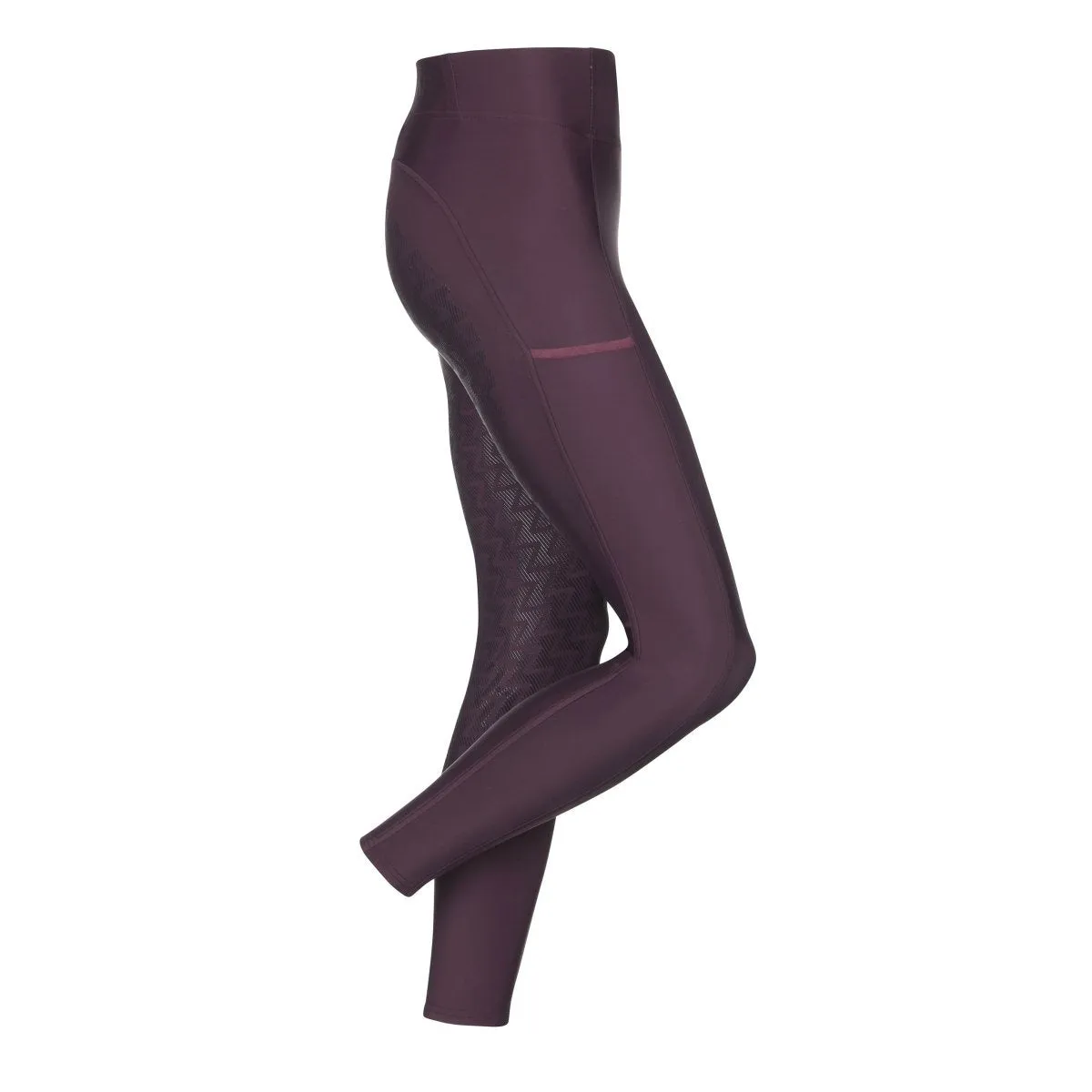LeMieux Summer Active Wear Pull On Breeches Aubergine