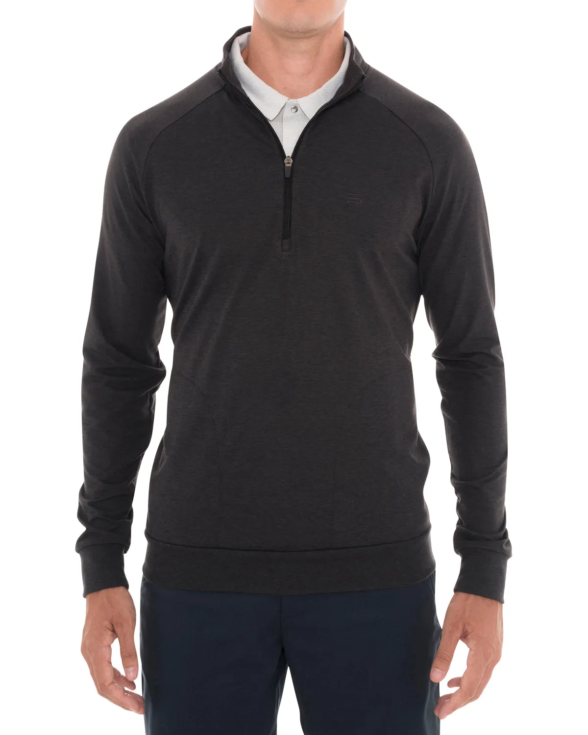 Lightweight Dry-Fit Half-Zip Raglan Pullover