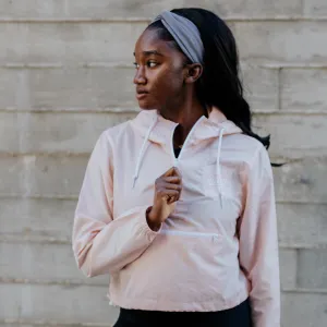 Lightweight Pullover Cropped Windbreaker