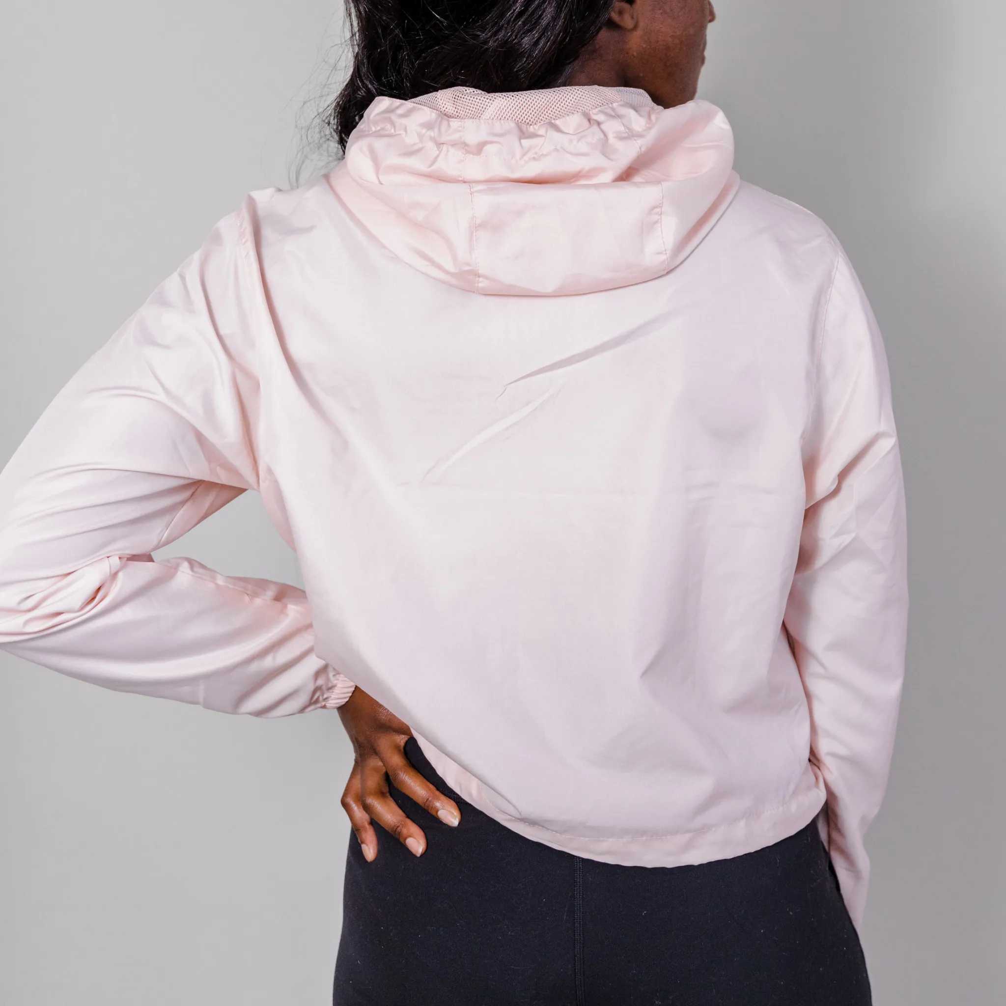 Lightweight Pullover Cropped Windbreaker