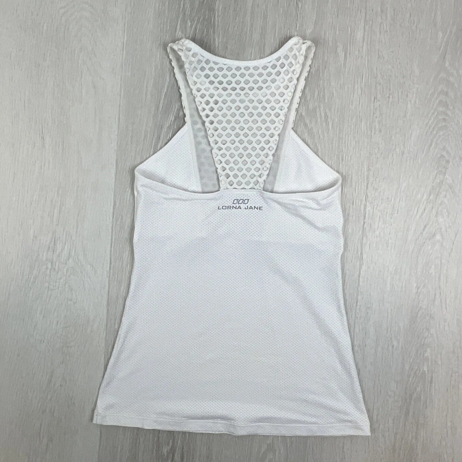 Lorna Jane Womens White Activewear Tank Top Size XS Approx
