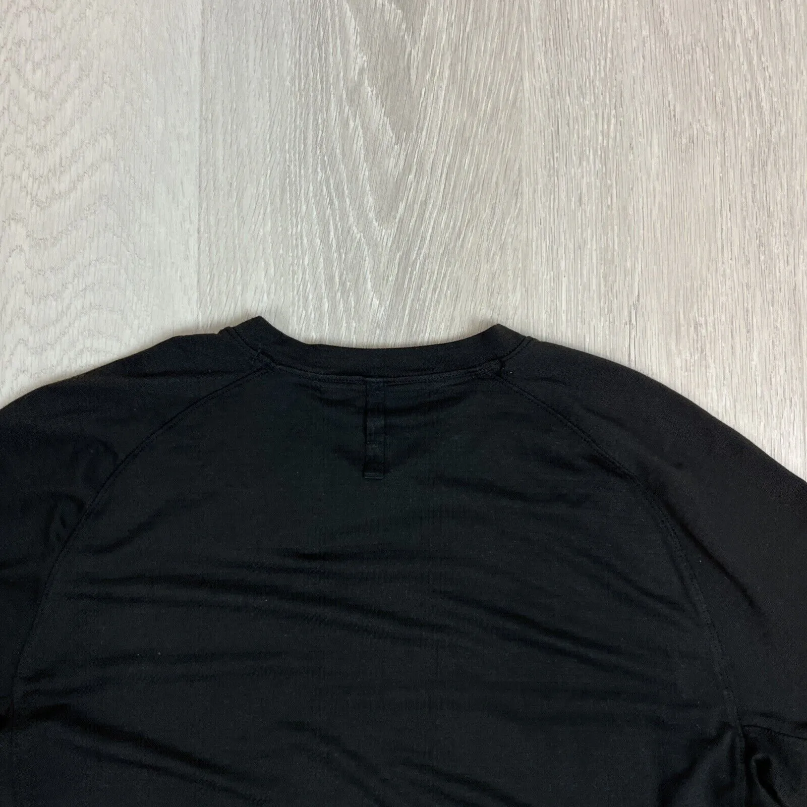 Lululemon Black Activewear T-Shirt Size Small Approx
