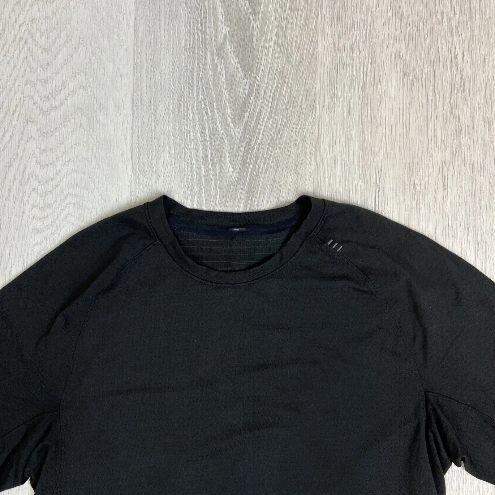 Lululemon Black Activewear T-Shirt Size Small Approx