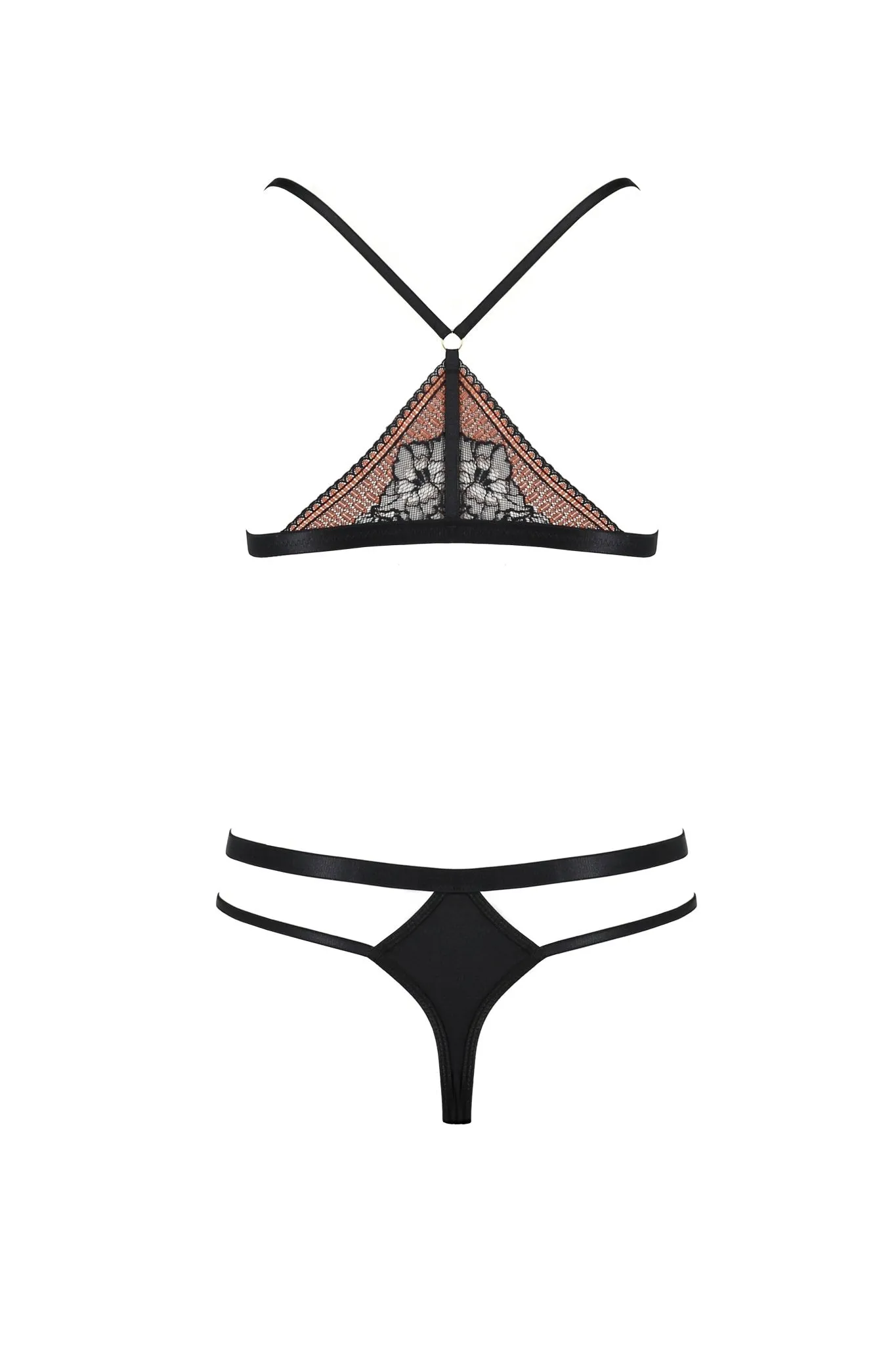 Luxury Lace European Bra & Gstring Lingerie Set