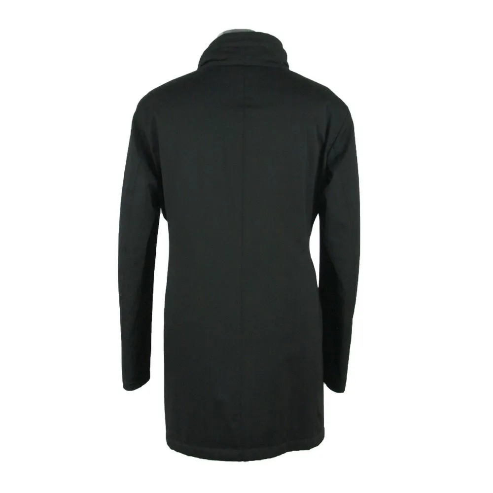Made in Italy Black Wool Men's Jacket