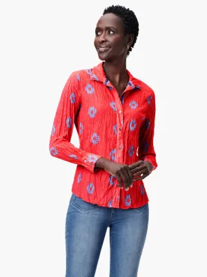Medallion Crinkle Shirt