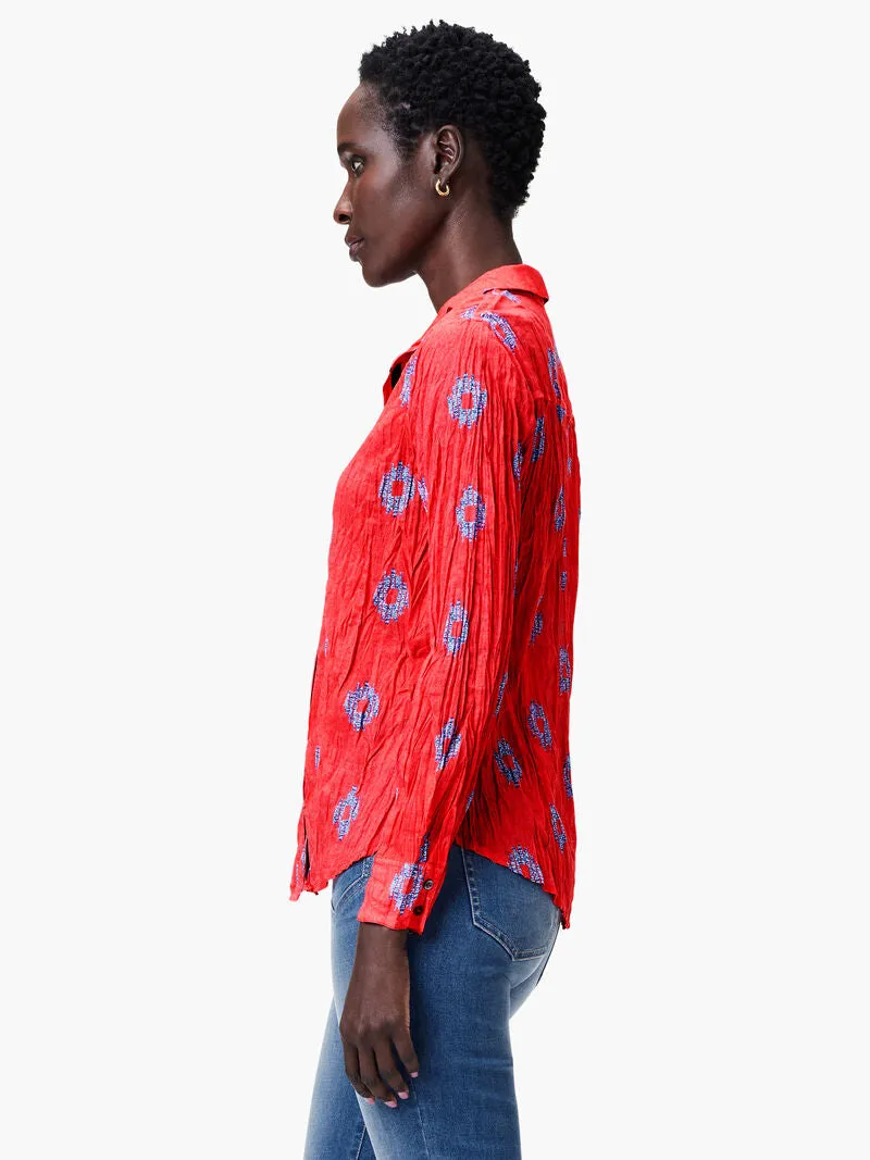 Medallion Crinkle Shirt