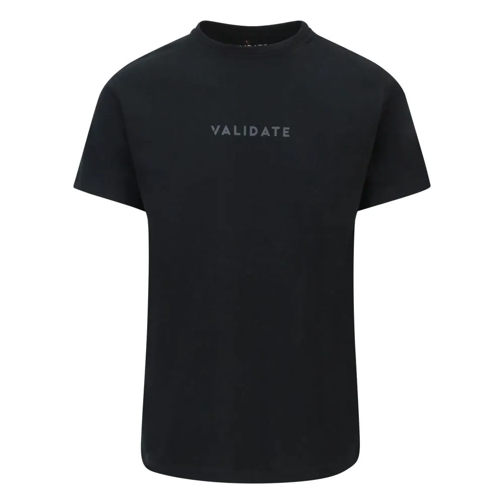 Mens Essential Central Logo Tee Black