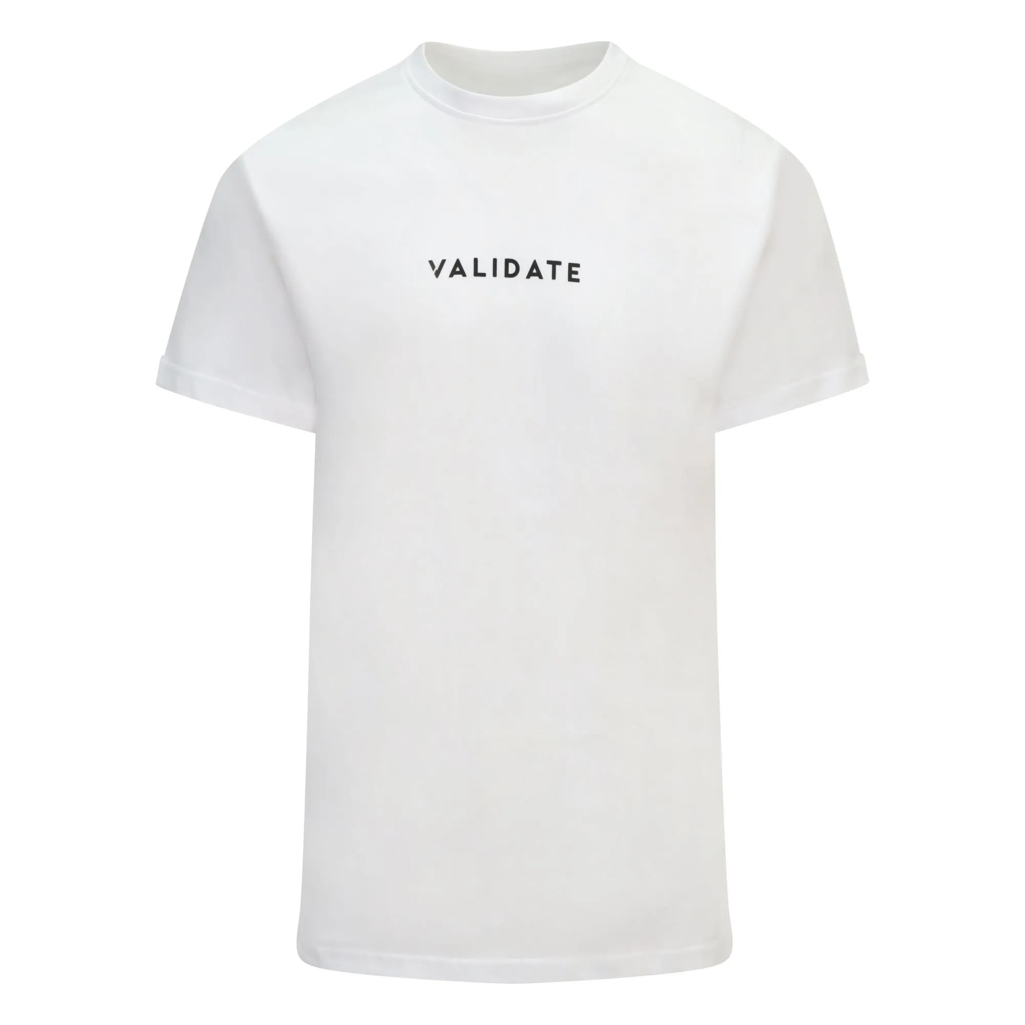 Mens Essential Central Logo Tee White