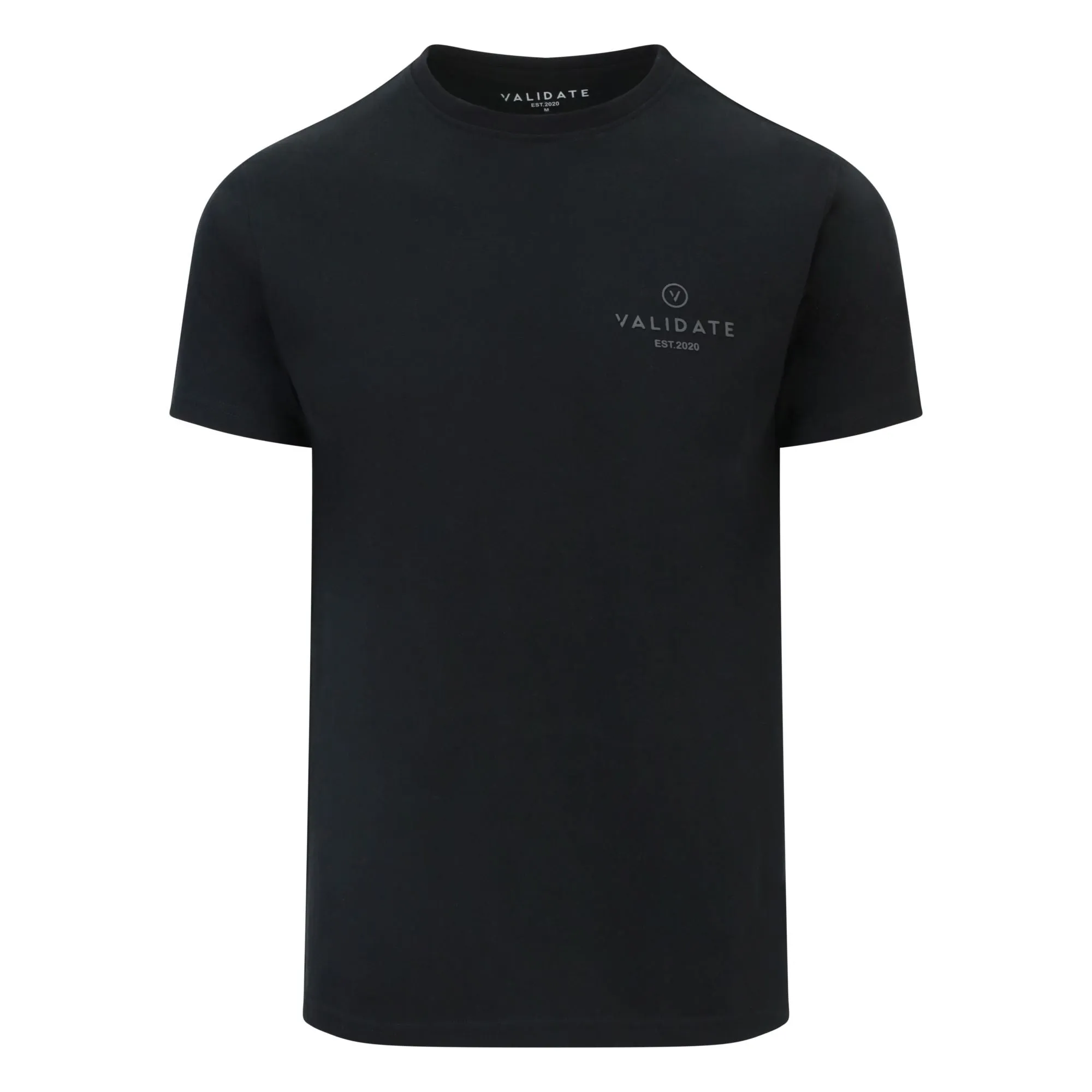 Mens Essential Chest Logo Tee Black