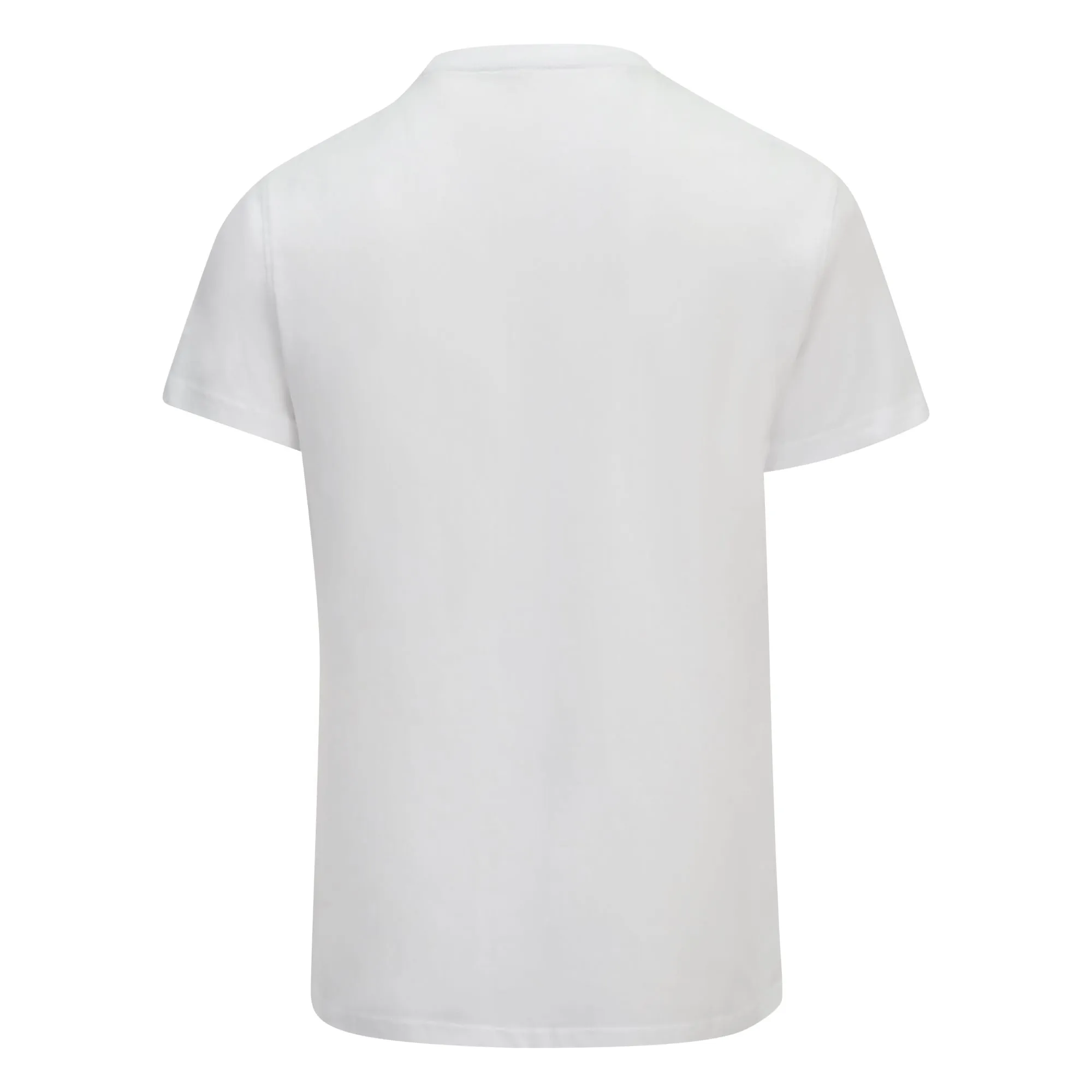 Mens Essential Chest Logo Tee White