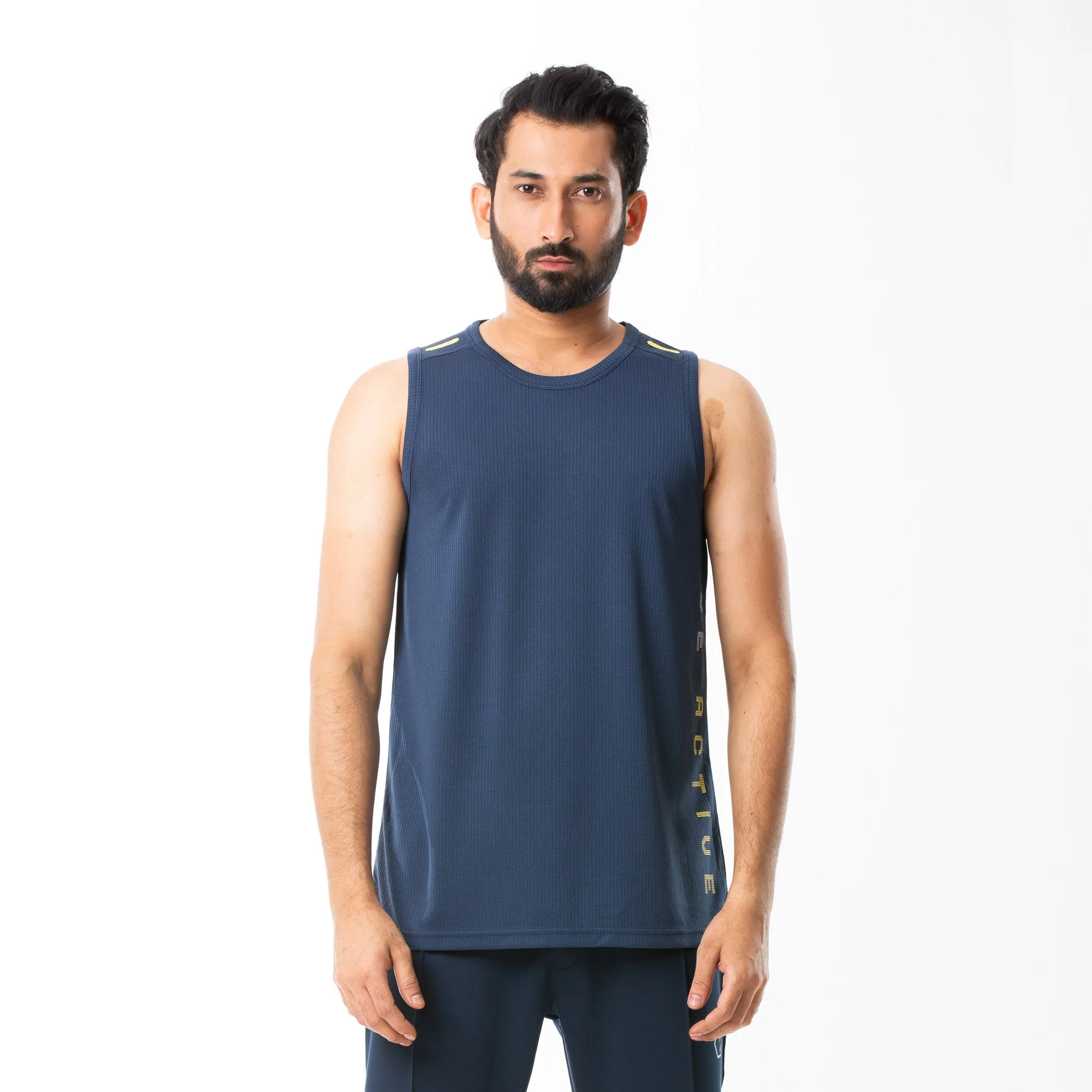 Mens Navy Blue Tank Top