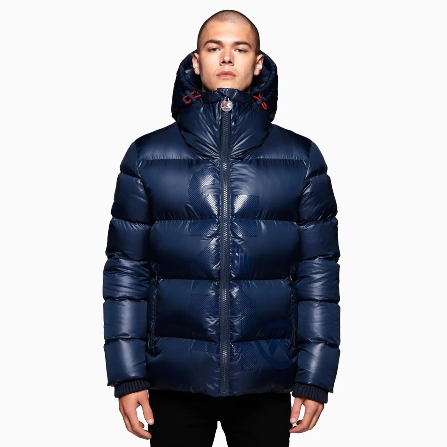 Men's Prime Slick Down Hooded Puffer Jacket