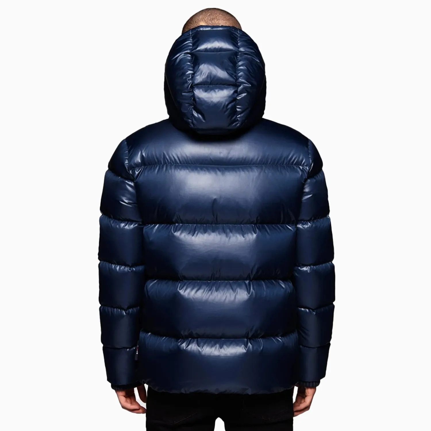 Men's Prime Slick Down Hooded Puffer Jacket