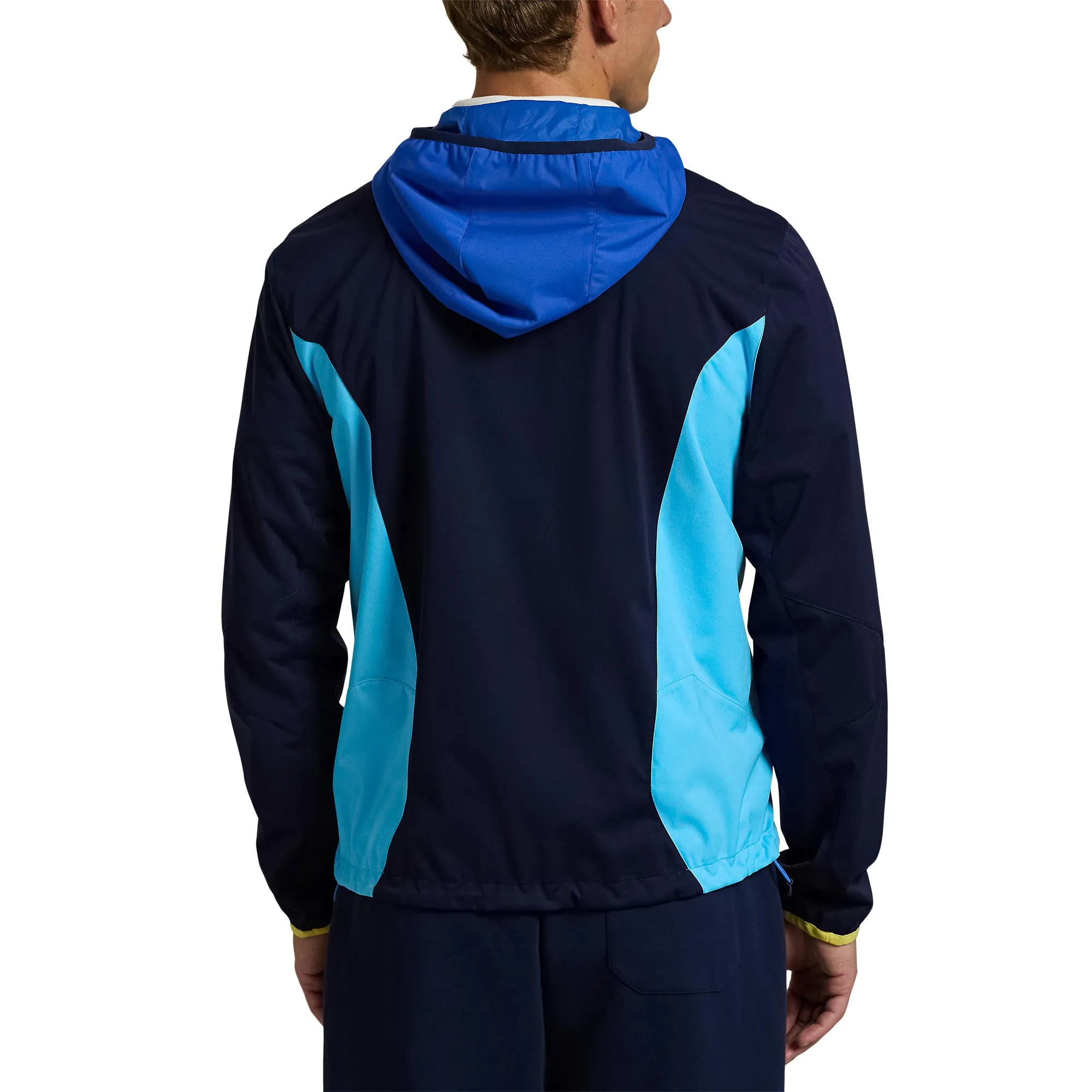 Men's Windbreaker Polo Jacket