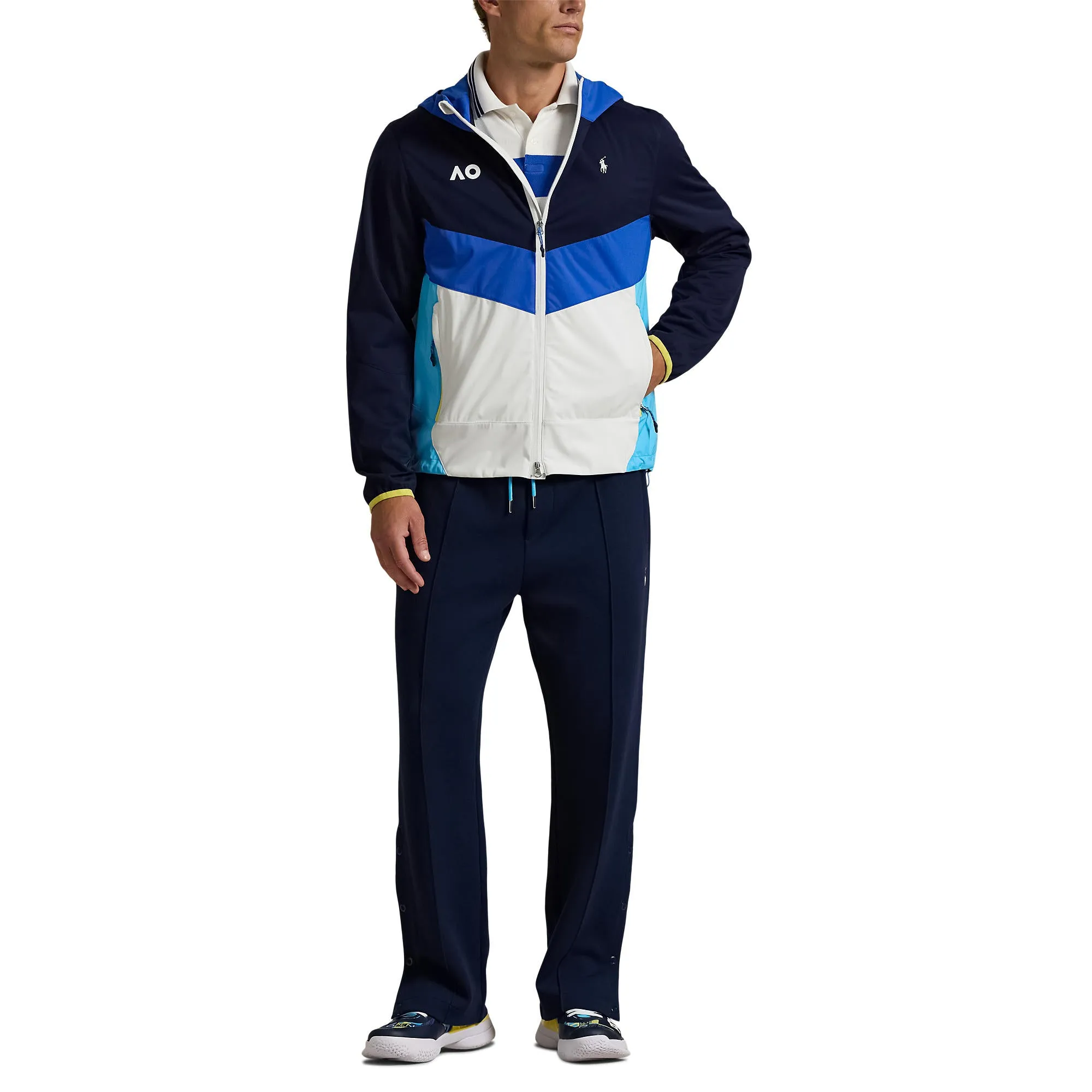 Men's Windbreaker Polo Jacket