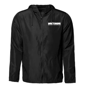 Method Brand Logo Windbreaker | Zip-Up | Black