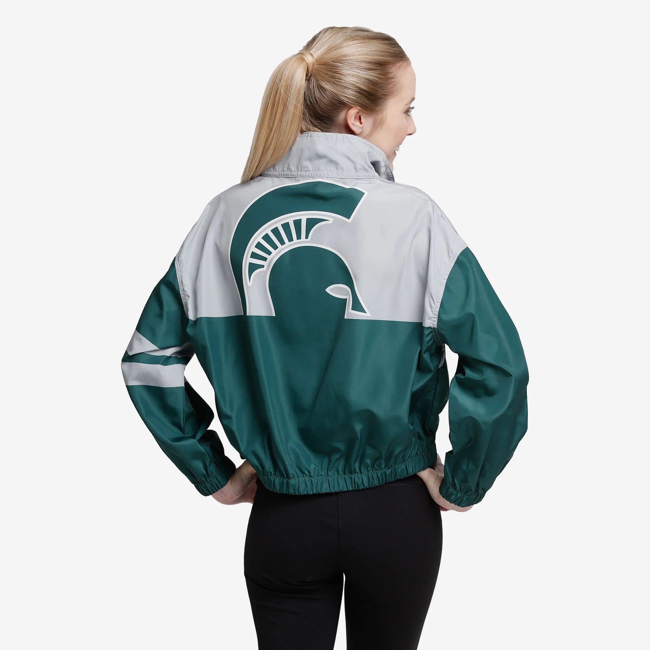 Michigan State Spartans Womens Winning Play Windbreaker