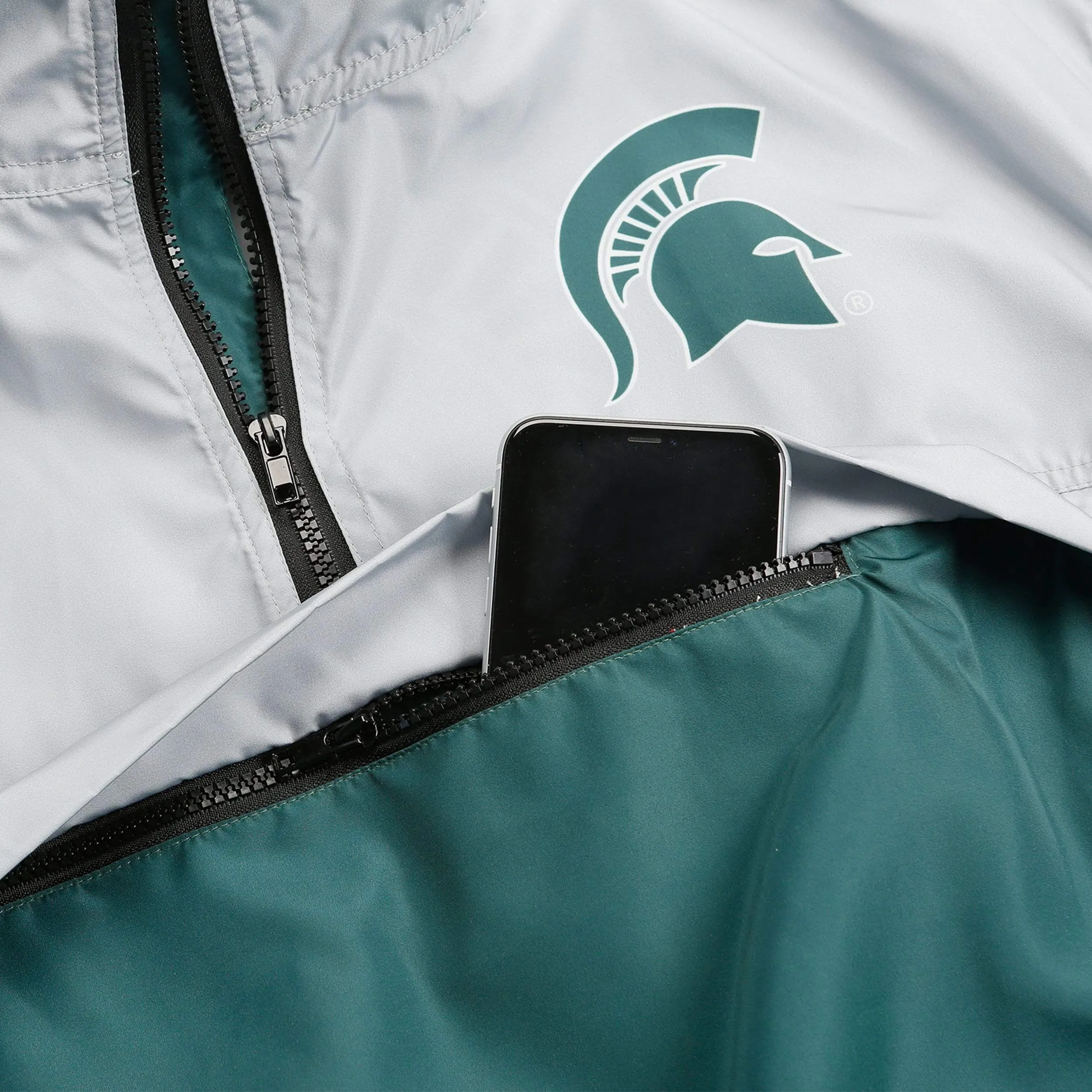 Michigan State Spartans Womens Winning Play Windbreaker