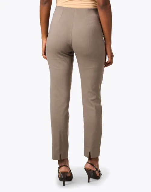 Milo Taupe Stretch Pull On Pant