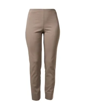 Milo Taupe Stretch Pull On Pant