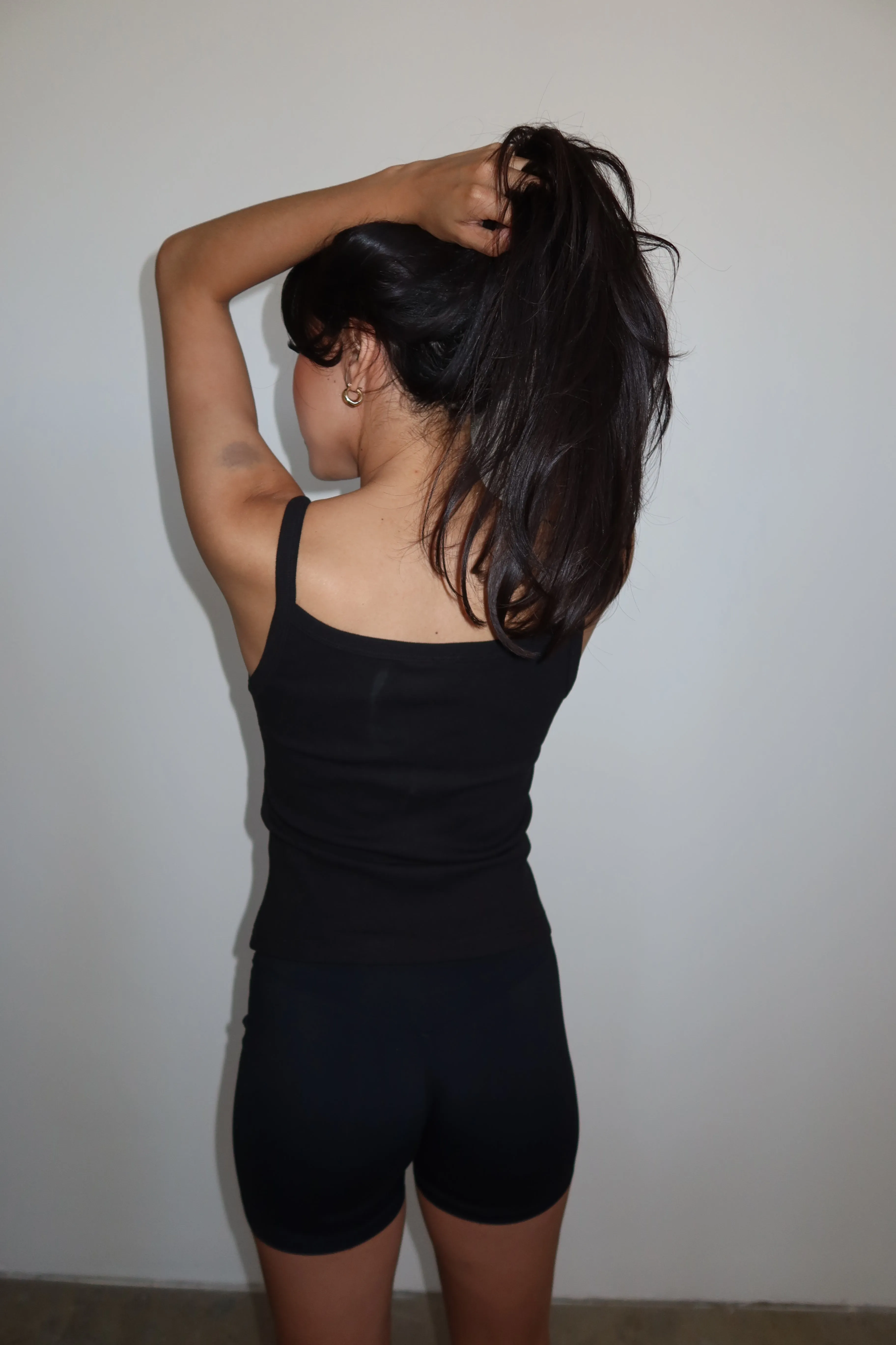 Mini Strap Ribbed Tank-Final Sale