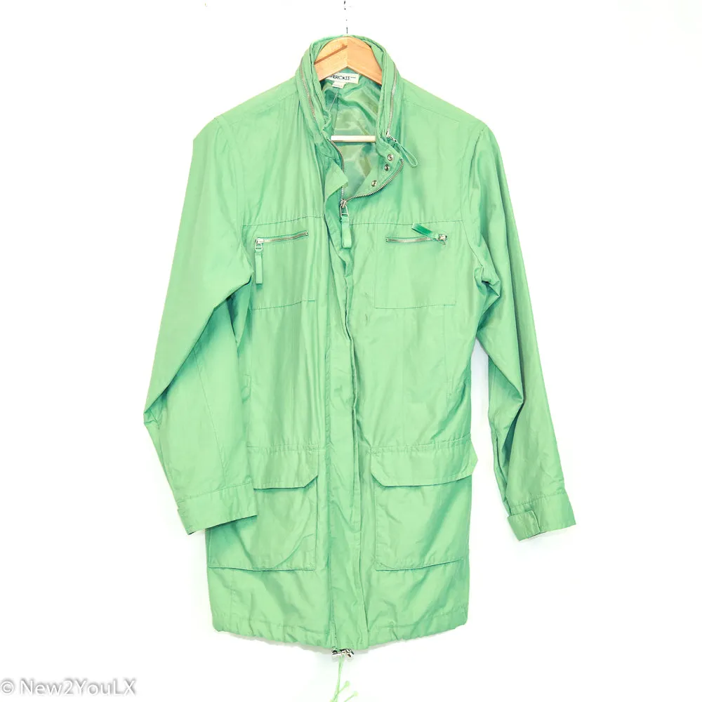 Mint Green Windbreaker (Cherokee)