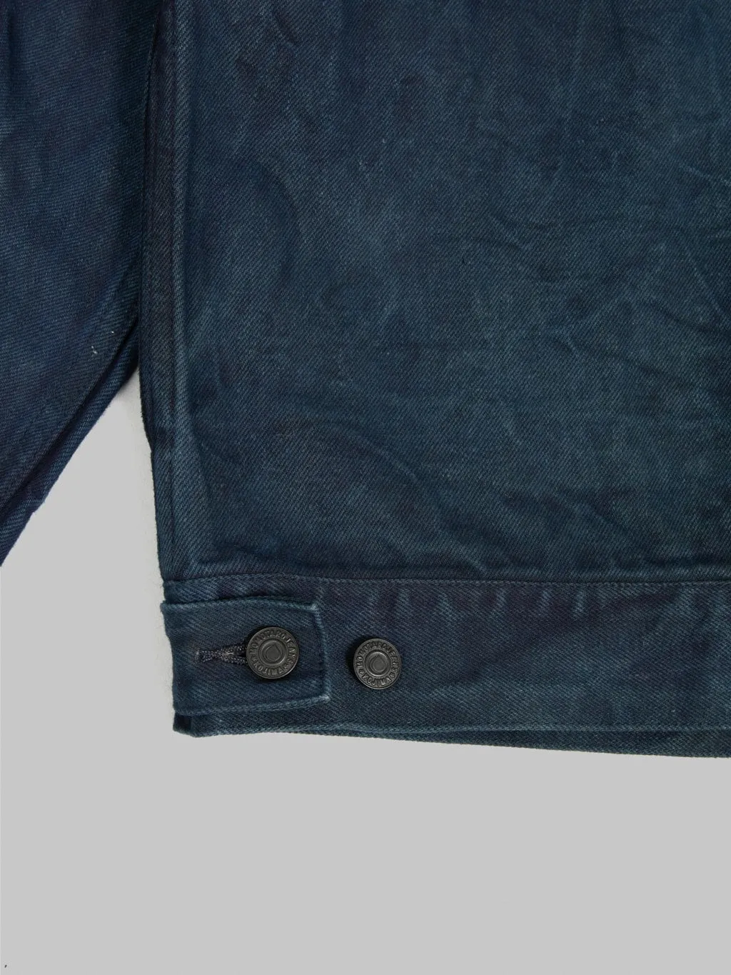 Momotaro MXGJ10024A "Mud & Natural Indigo Dyed" Type II Denim Jacket