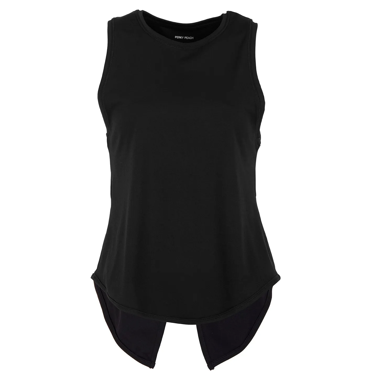 Move More Black Vest Top