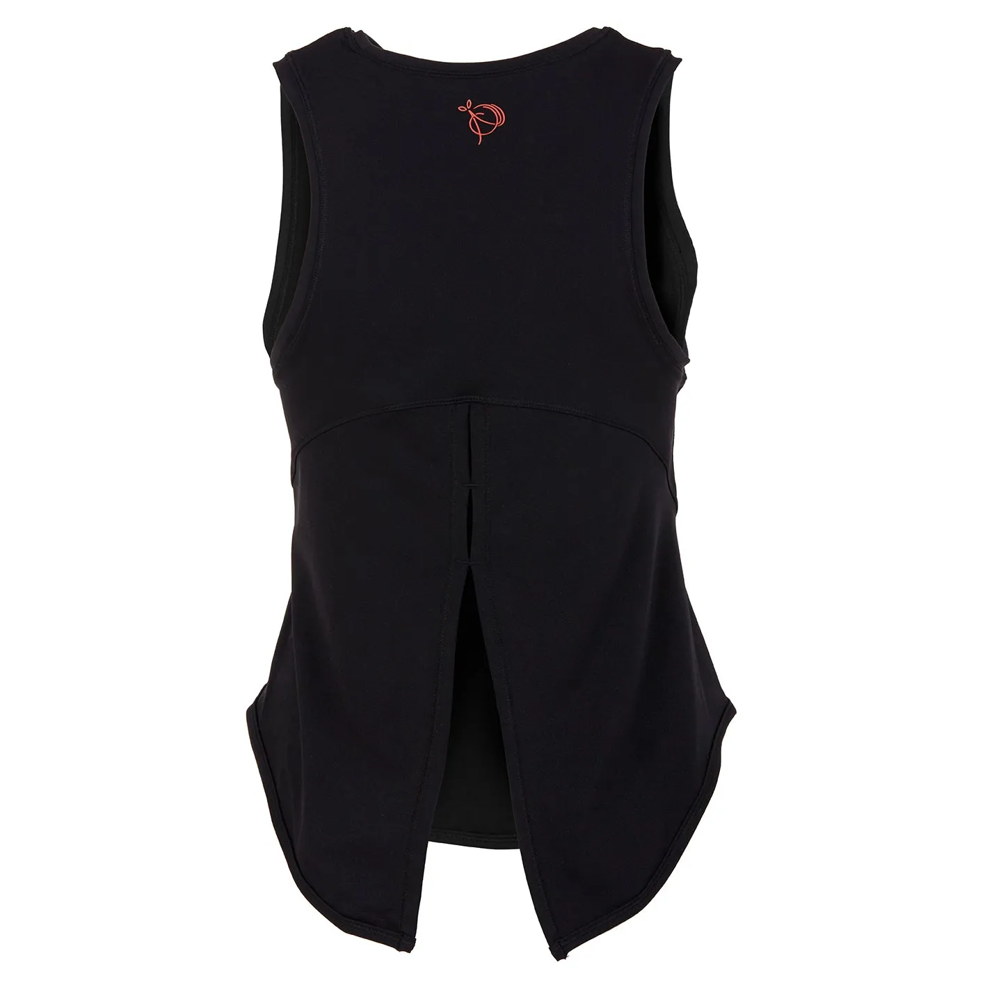 Move More Black Vest Top