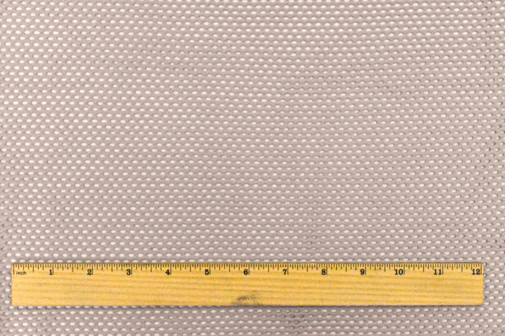 Muted Beige Famous Maker Mesh Stretch Yoga Activewear Knit Fabric