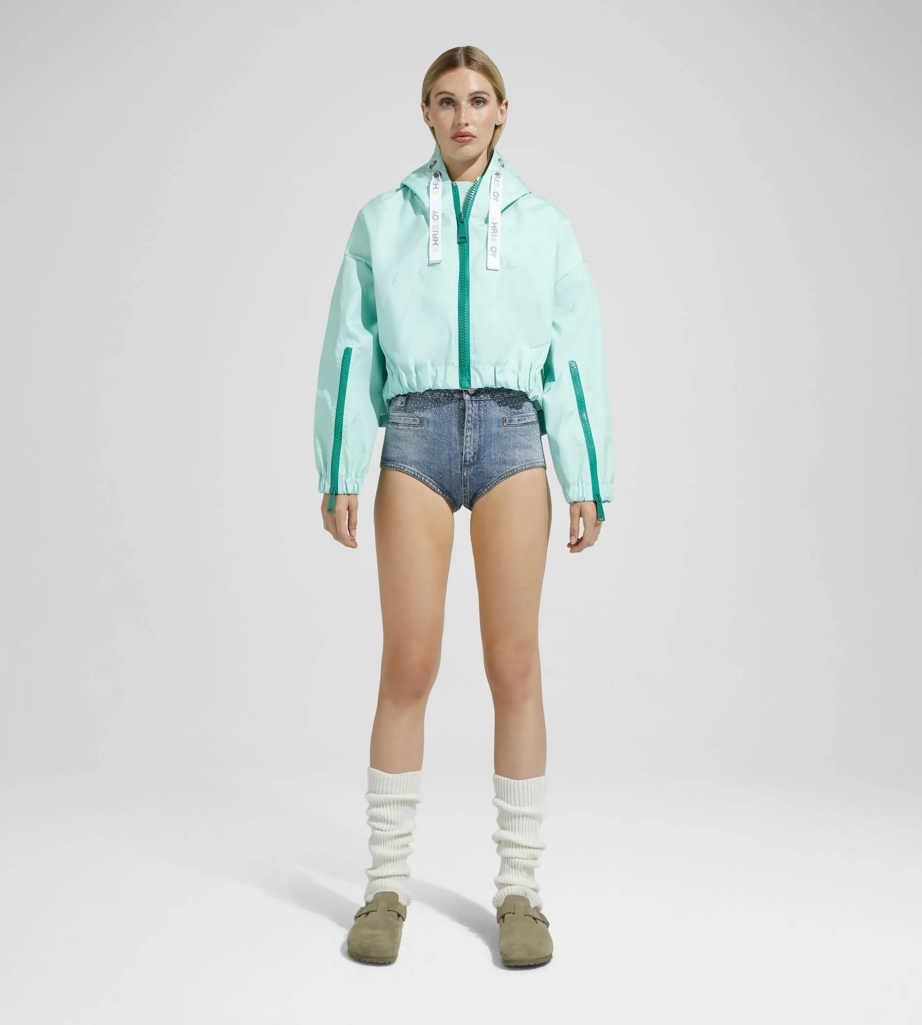 NEW KHRIS CROP WINDBREAKER