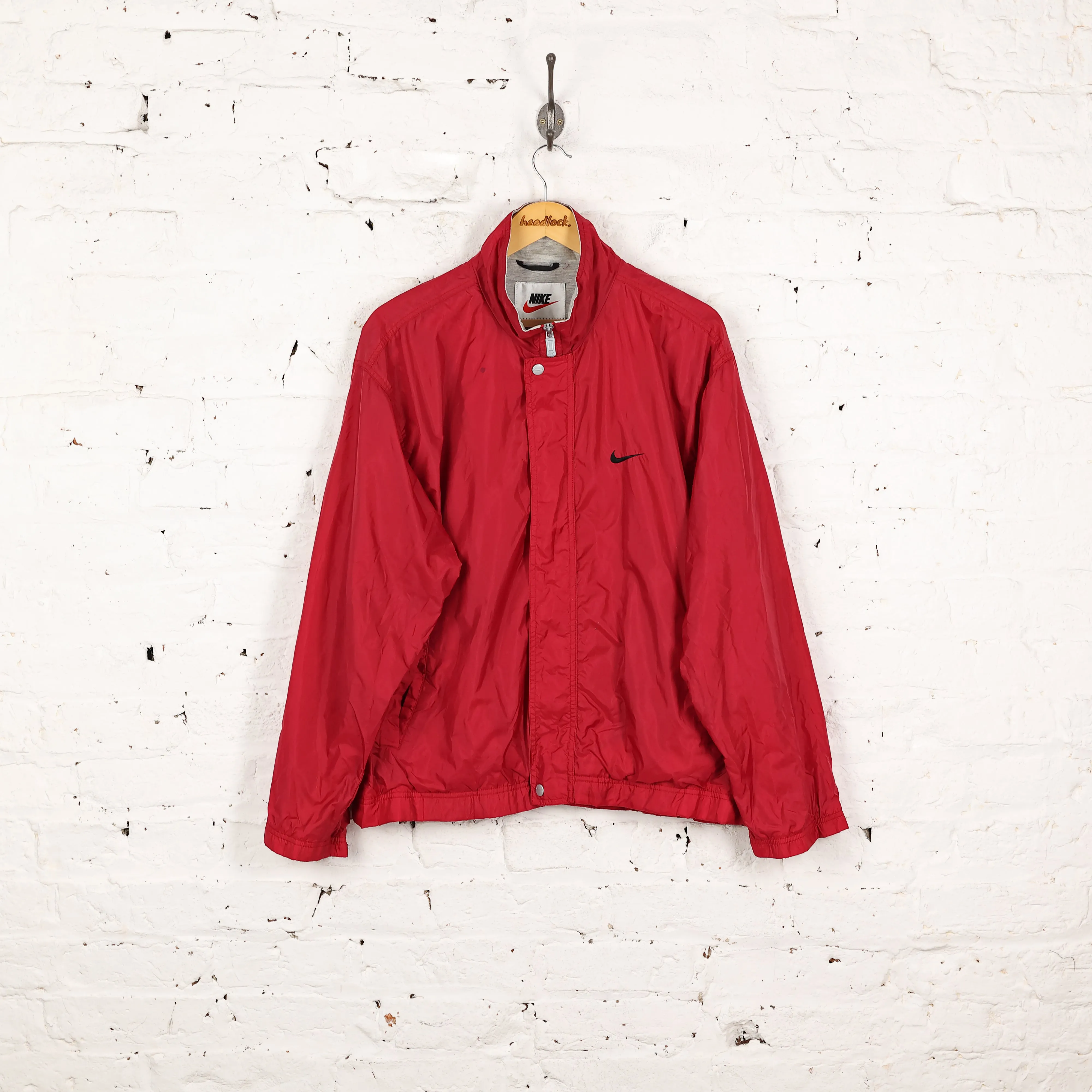 Nike 90s Windbreaker Jacket - Red - M