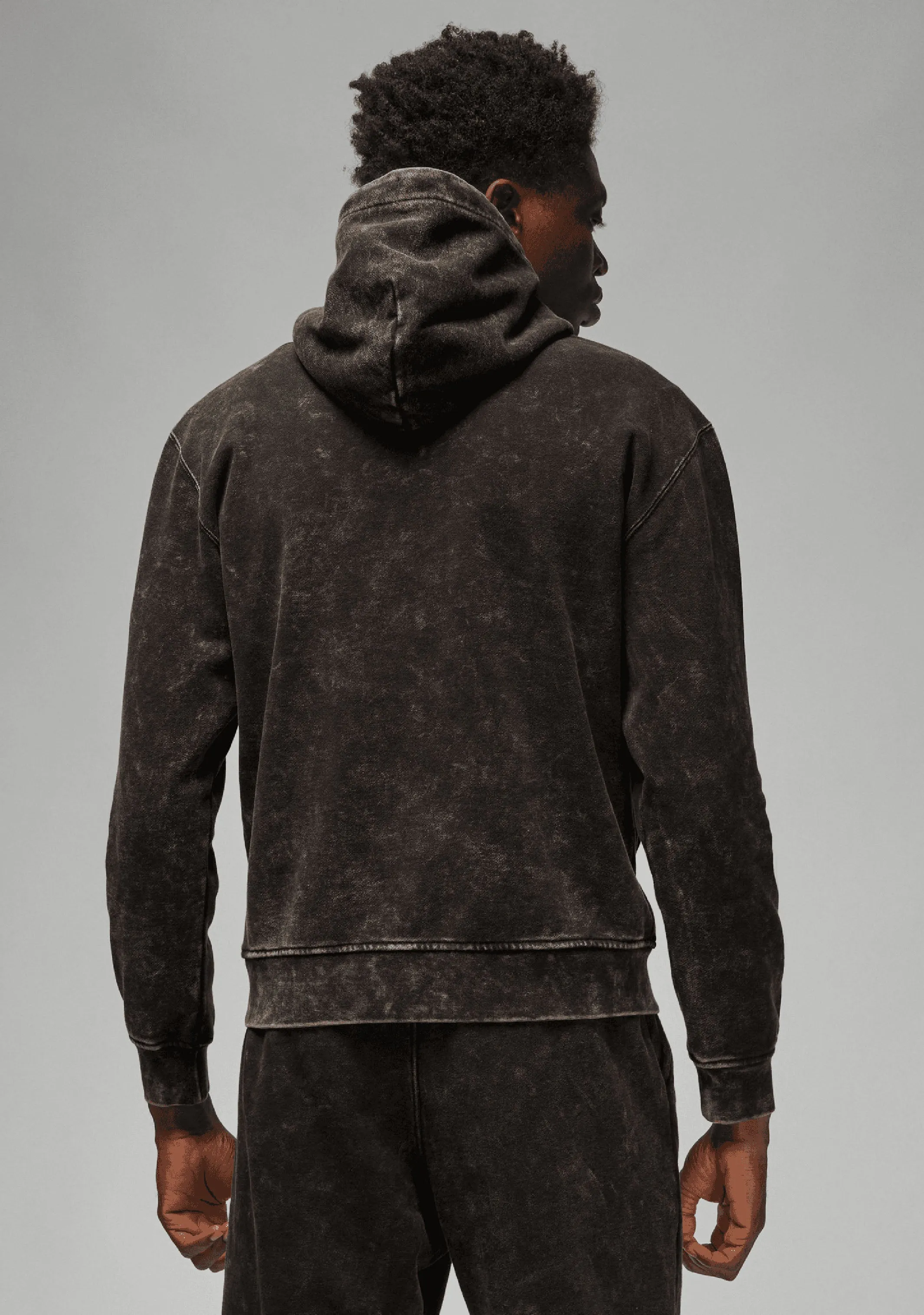 Nike Men's Jordan Flight Fleece Washed Pullover Hoodie