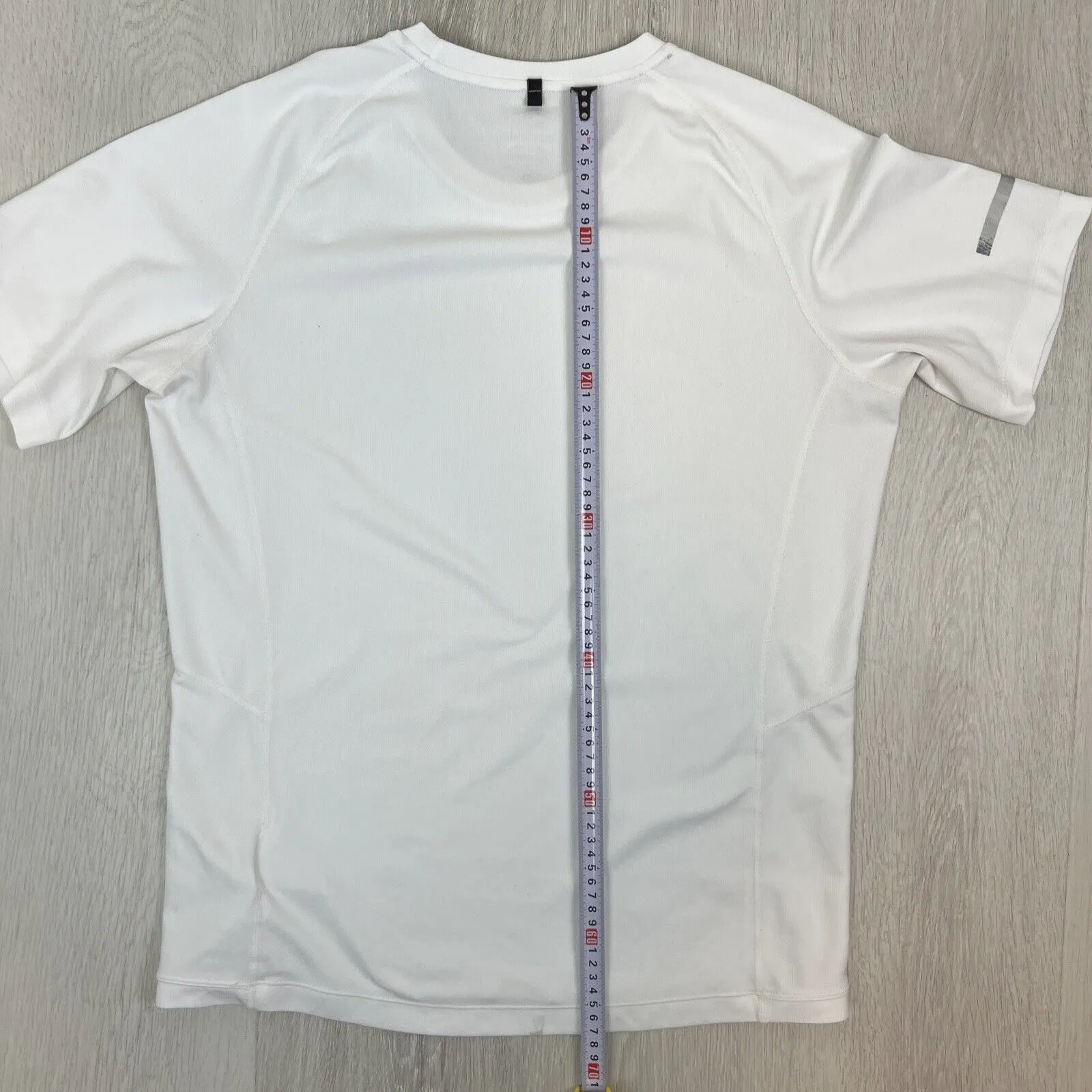Nike Mens White Activewear T-Shirt Size Medium