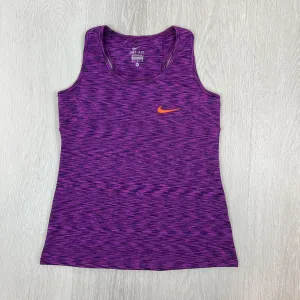 Nike Womens Purple Activewear Tank Top Size Medium (Measures small)