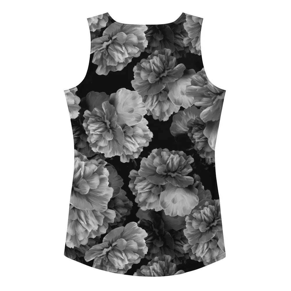 Noir Bloom Tank Top