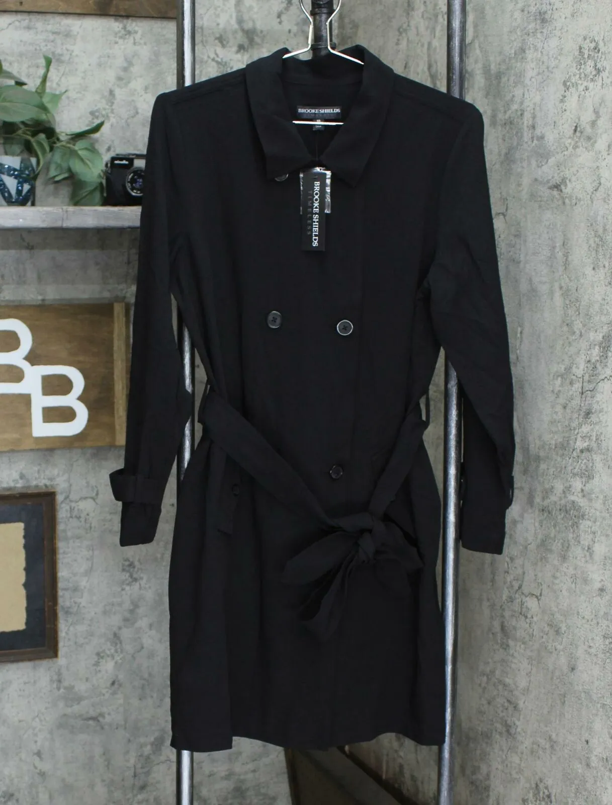 NWT BROOKE SHIELDS Timeless Lightweight Trench Coat. A306319 10