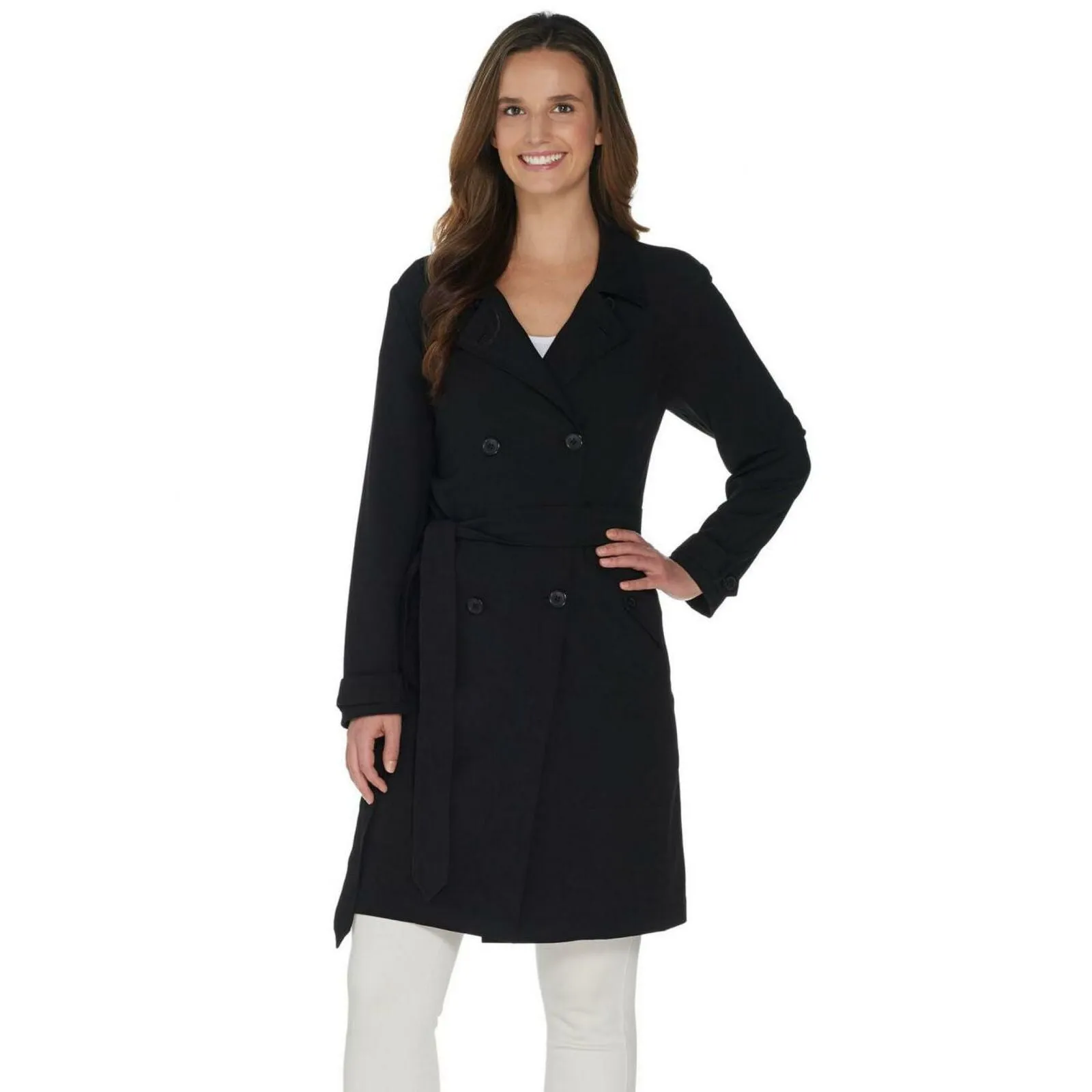 NWT BROOKE SHIELDS Timeless Lightweight Trench Coat. A306319 10